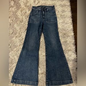 American Eagle Wide Leg High Rise